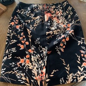 Talbots skirt size 6 floral